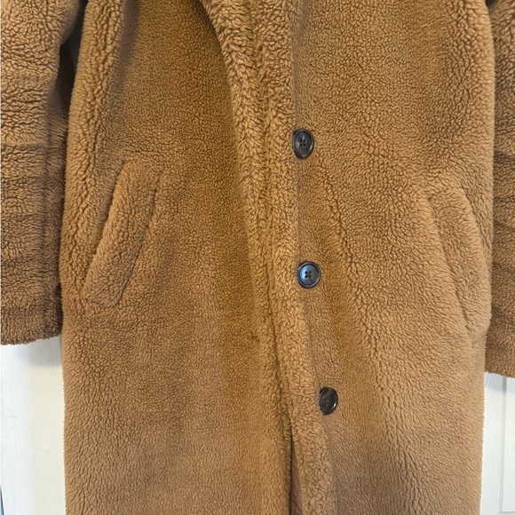 GAP Brown Teddy Coat - Picture 2 of 4